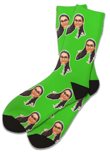 Load image into Gallery viewer, Unisex Custom Face Sock