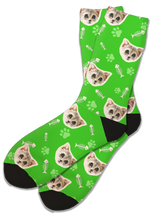 Load image into Gallery viewer, Unisex Custom Cat Sock