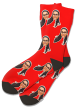 Load image into Gallery viewer, Unisex Custom Face Sock